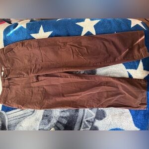 A New Day Stretch Pants in Warm Brown